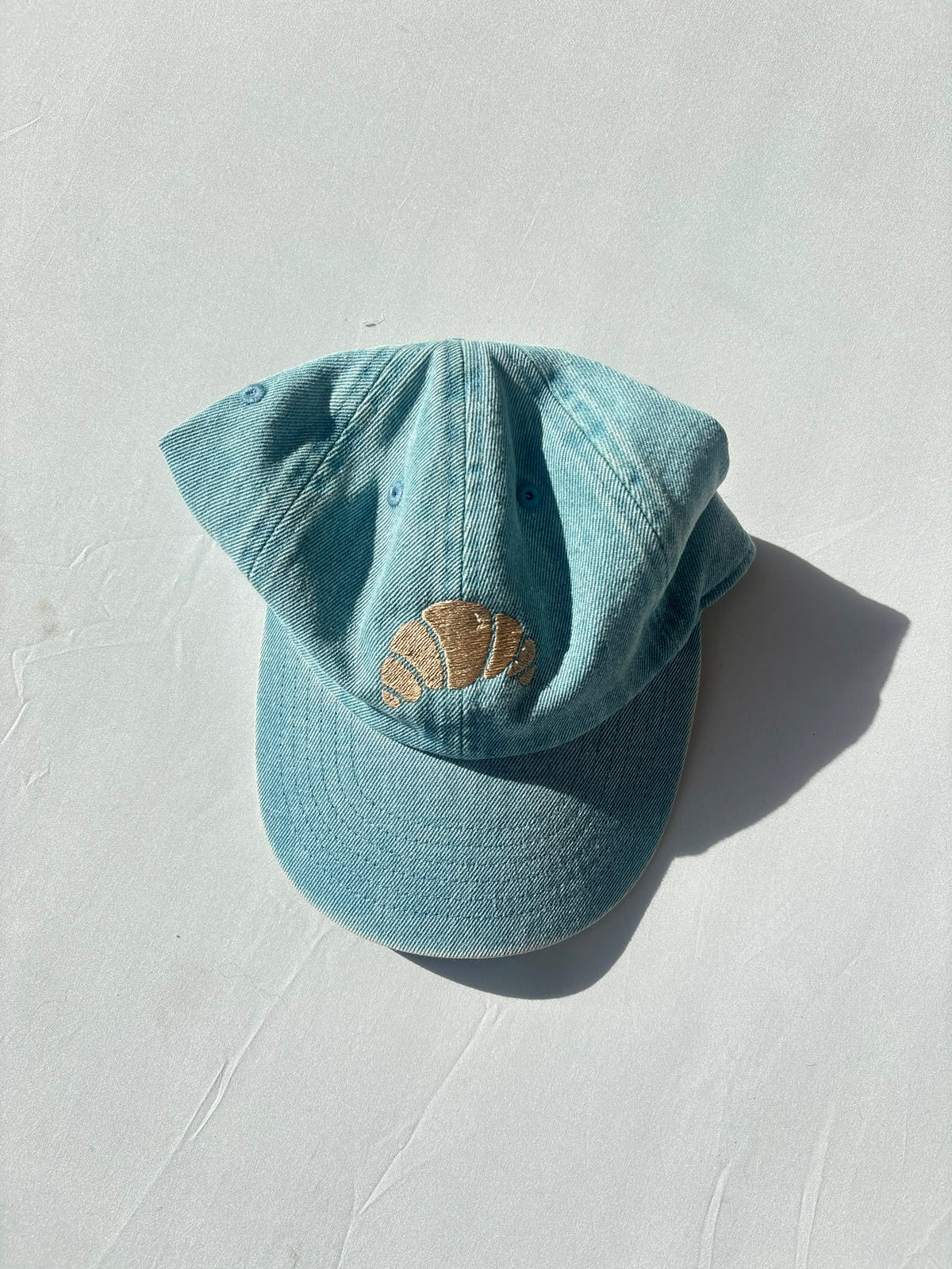 SAMPLE SALE | Kids Denim Cap Croissant