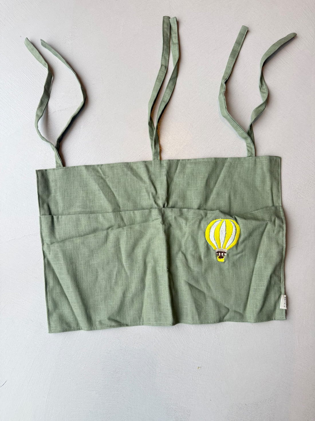 SAMPLE SALE| Bed Pocket Morning Moss Air Balloon