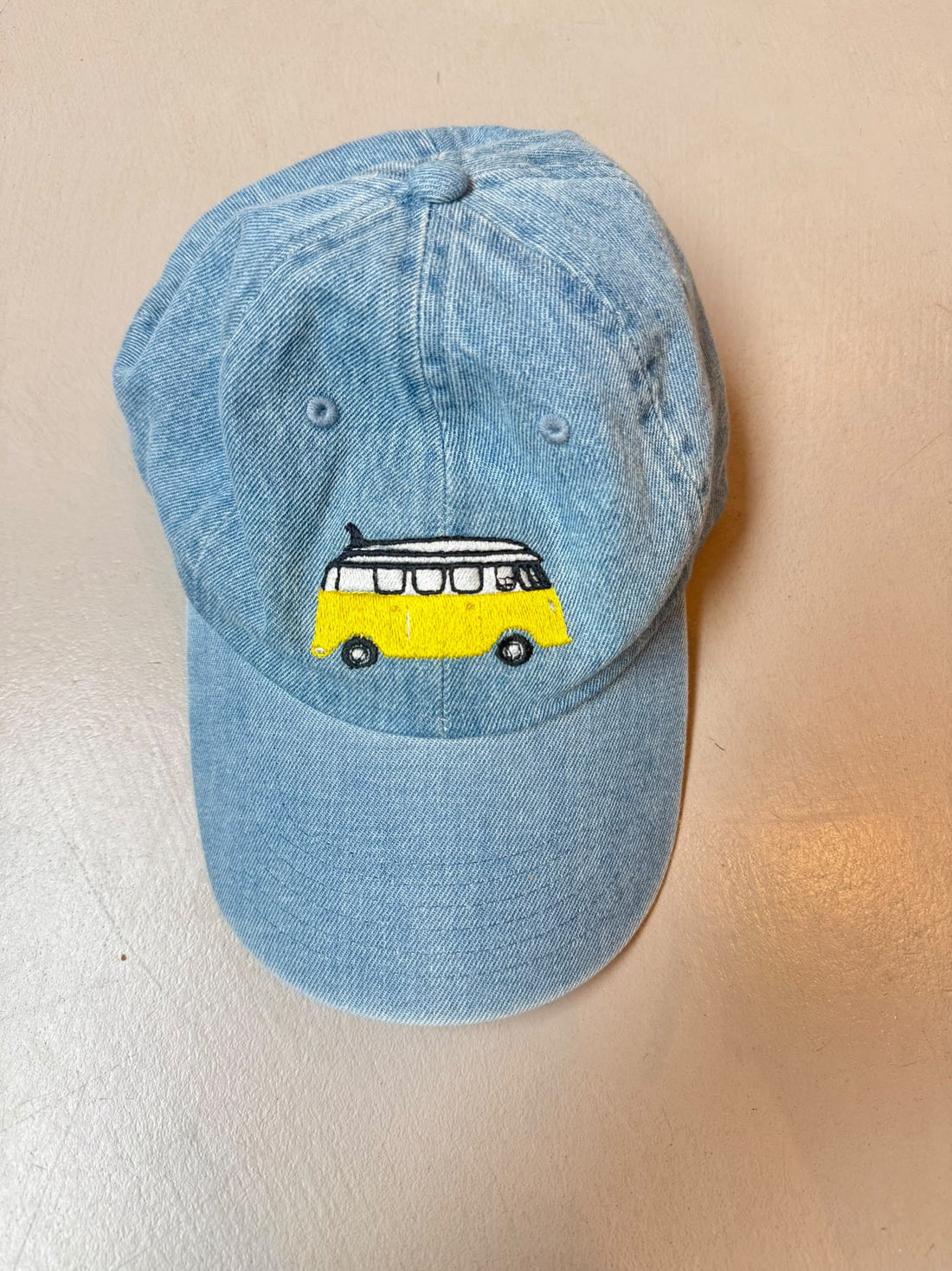SAMPLE SALE | Cap Kids Denim Happy Camper Lucky Lemon 4-8