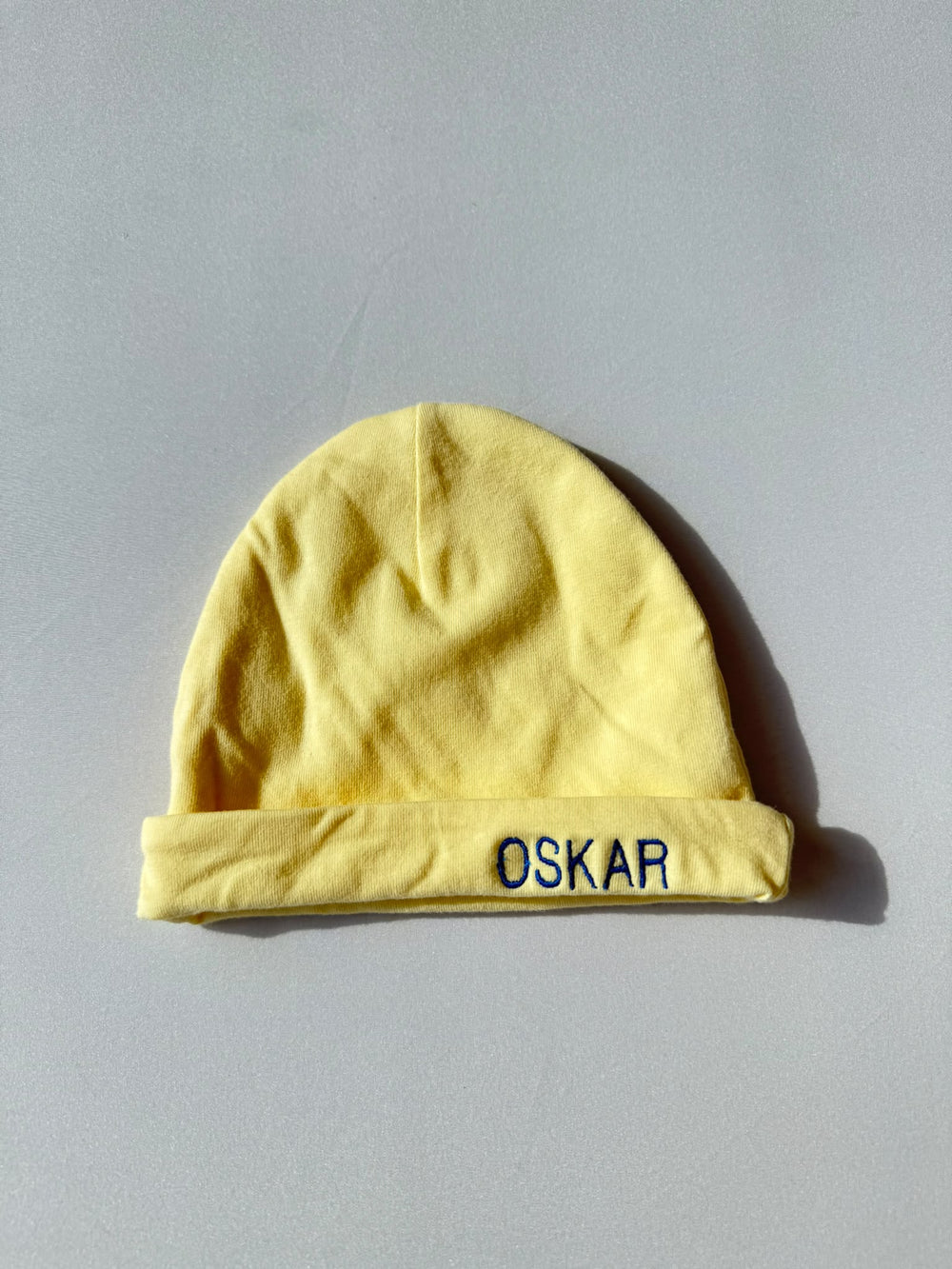 SAMPLE SALE |Tiny Beanie Butter Yellow Newborn