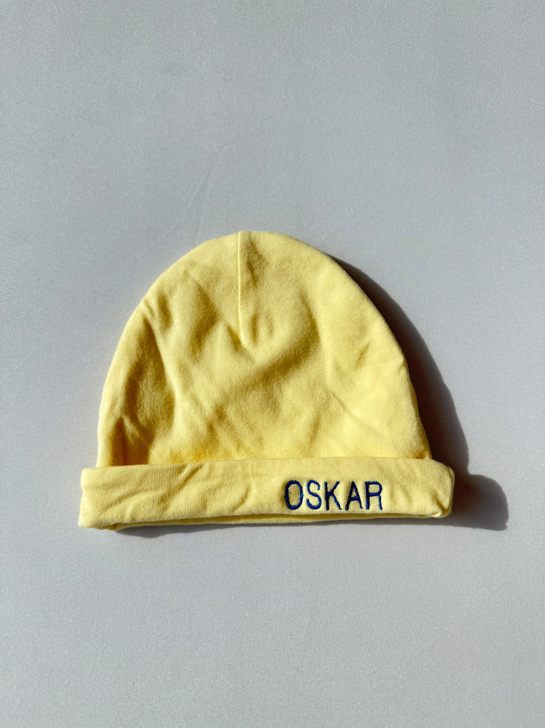SAMPLE SALE |Tiny Beanie Butter Yellow Newborn