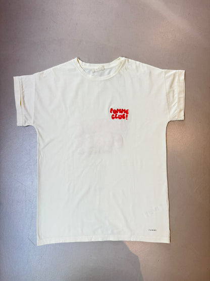 SAMPLE SALE | T-shirt Pomme Club Cosy White Xs/S