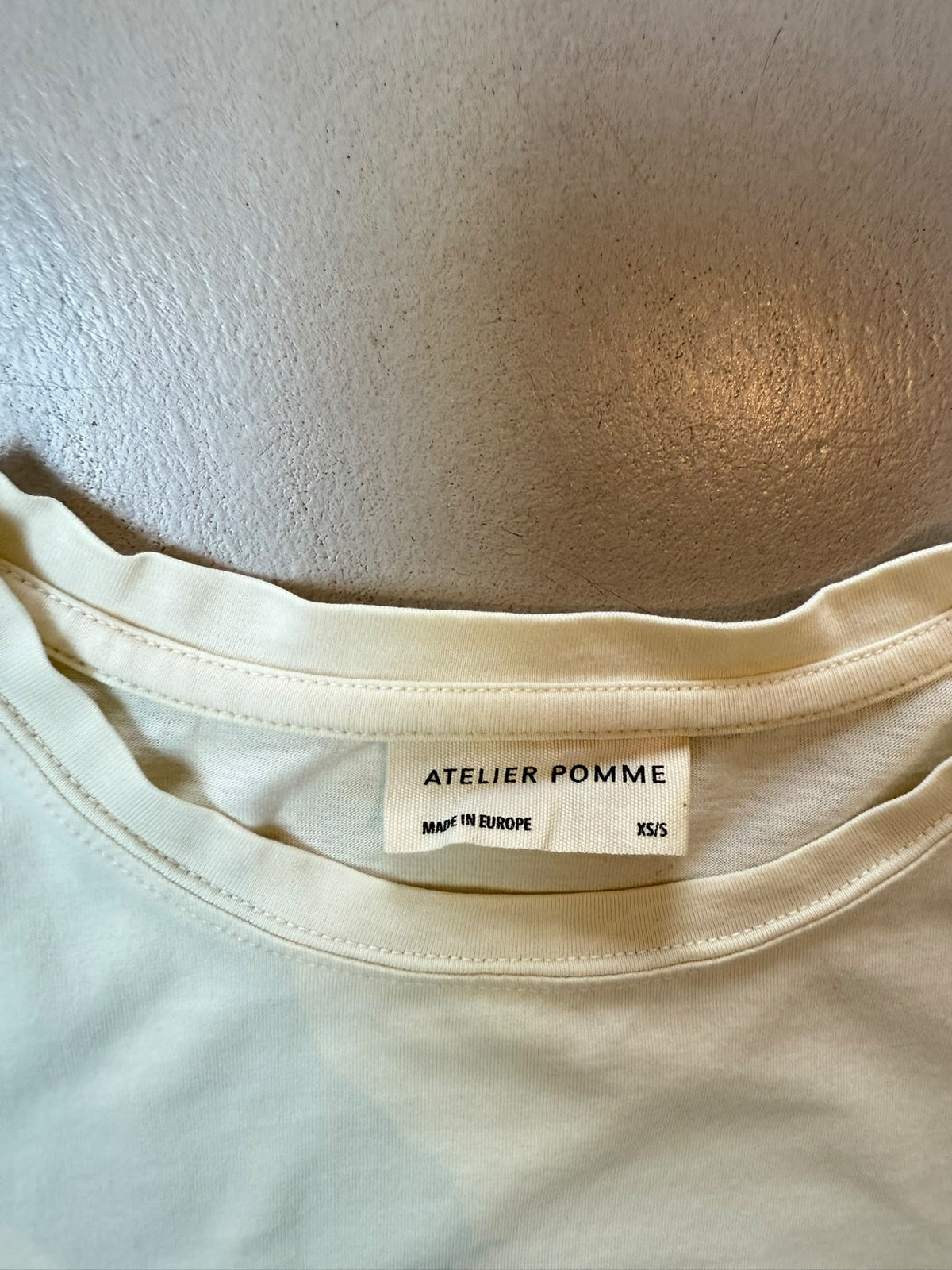 SAMPLE SALE | T-shirt Pomme Club Cosy White Xs/S