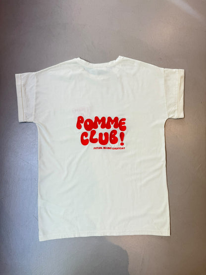 SAMPLE SALE | T-shirt Pomme Club Cosy White Xs/S