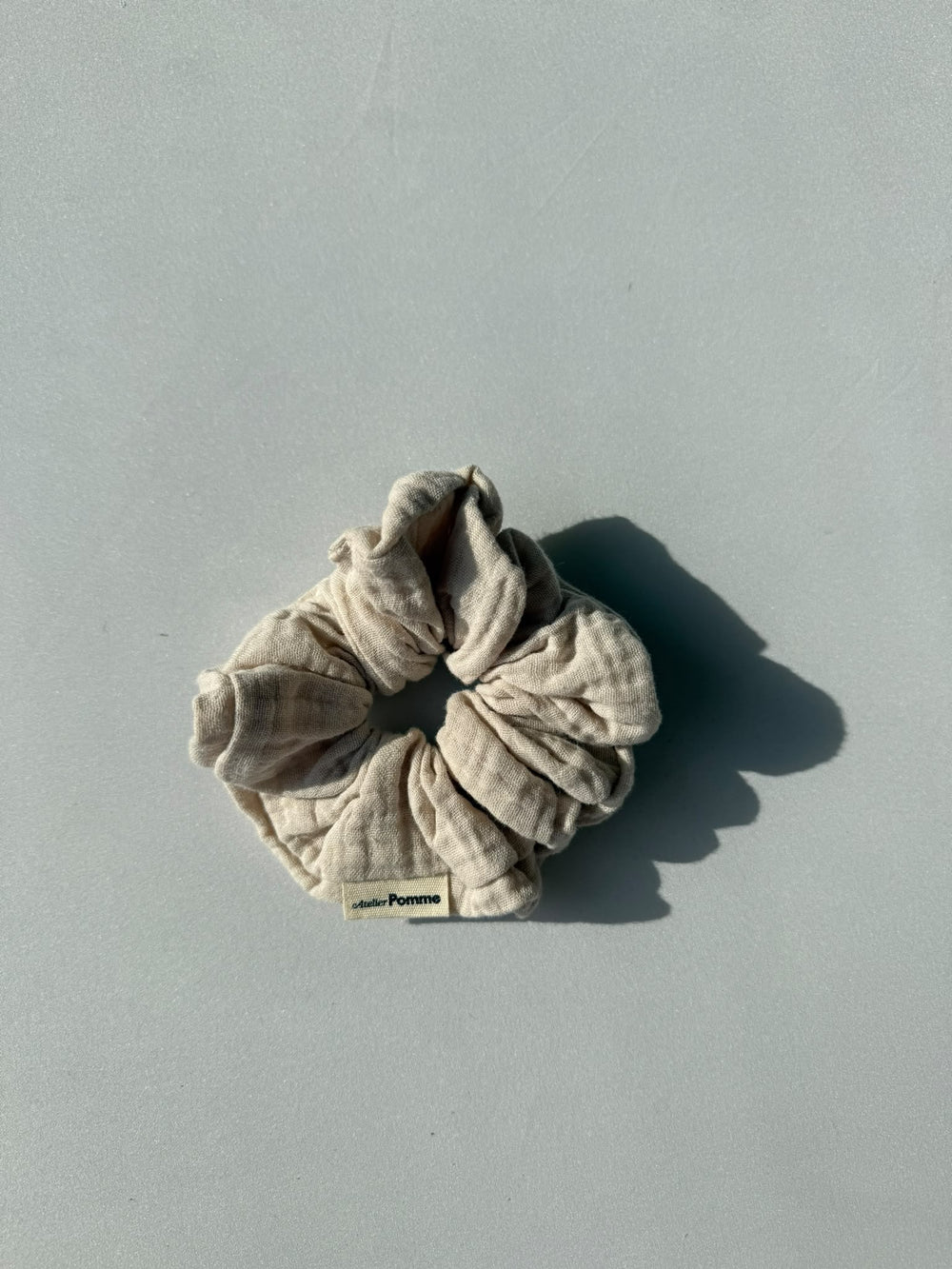 SAMPLE SALE | Bonjour Beige scrunchie