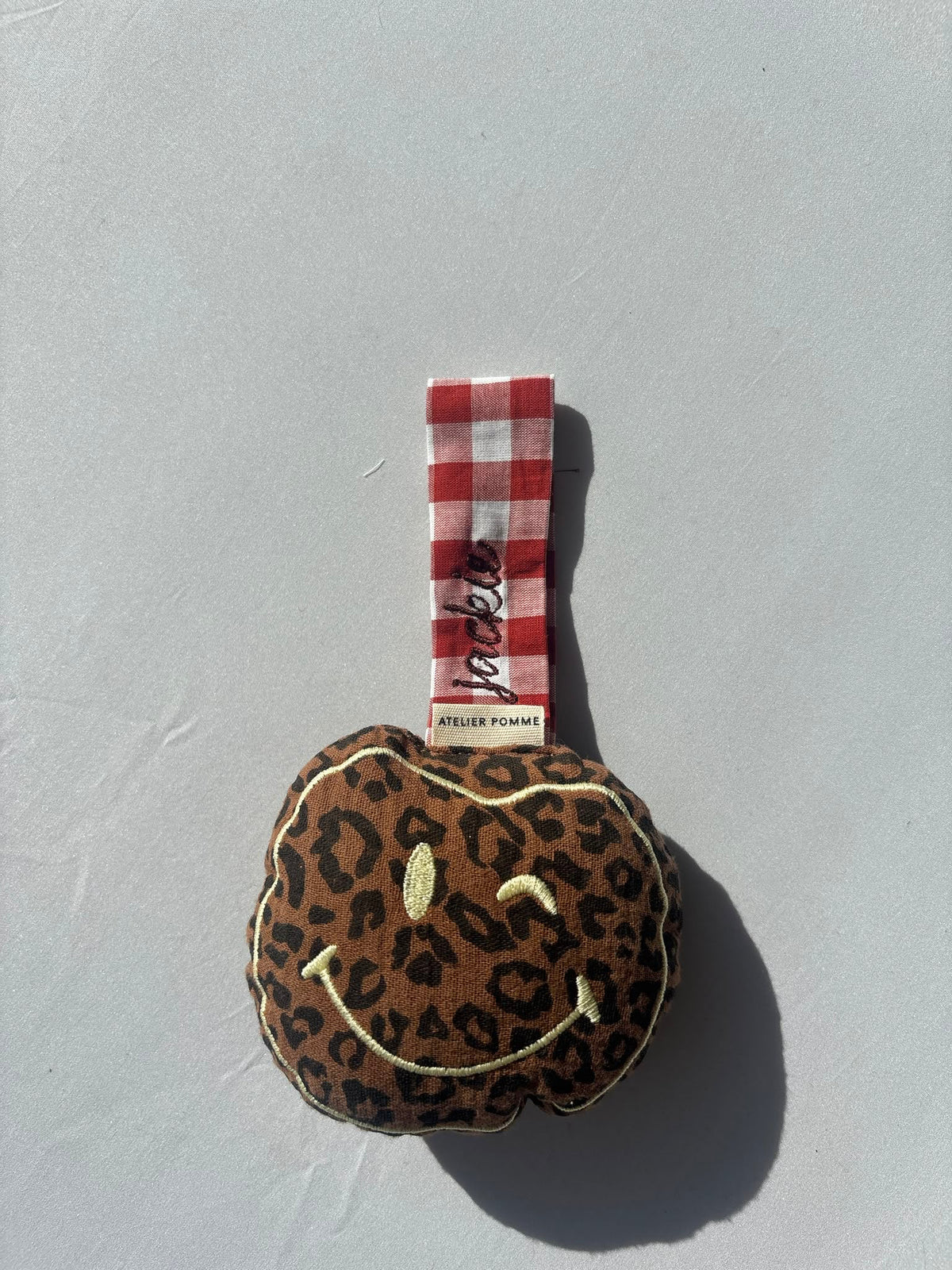 SAMPLE SALE |Pacifier Cloth Pomme Leopard Jackie