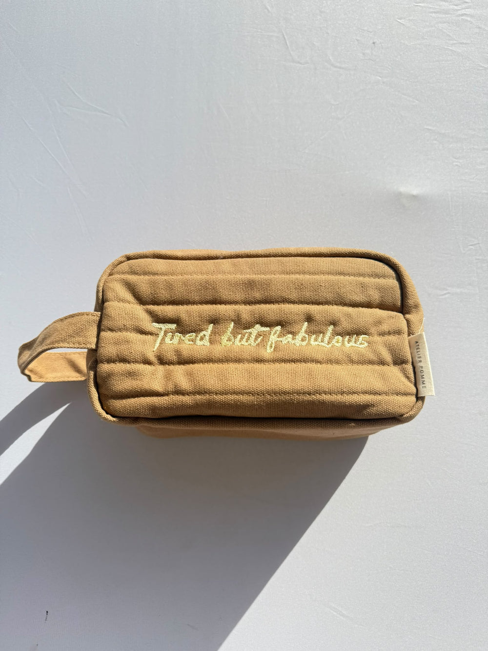 SAMPLE SALE | Fine Brown Pouch Tired but fabulous