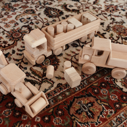 Houten speelgoedtruck 