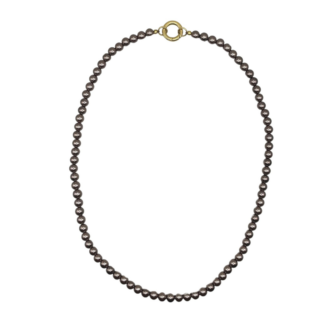 BROWN PEARL NECKLACE