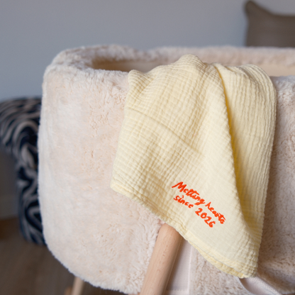 Flat Sheet Crib | Butter Yellow