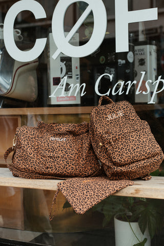 THE FLAT POUCH  - LEOPARD