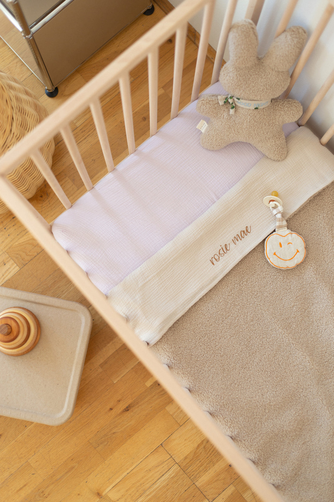 FLAT SHEET COT - BONJOUR BEIGE