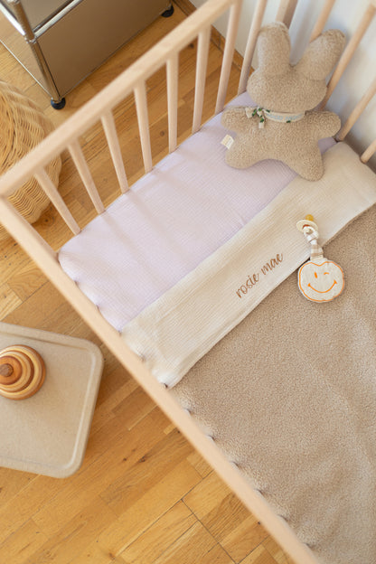 FLAT SHEET COT - BONJOUR BEIGE