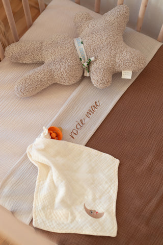 MUSLIN BED SET BETTER BROWNIE - LEDIKANT