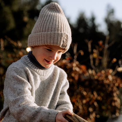 ROCK THAT BEANIE  - BONJOUR BEIGE