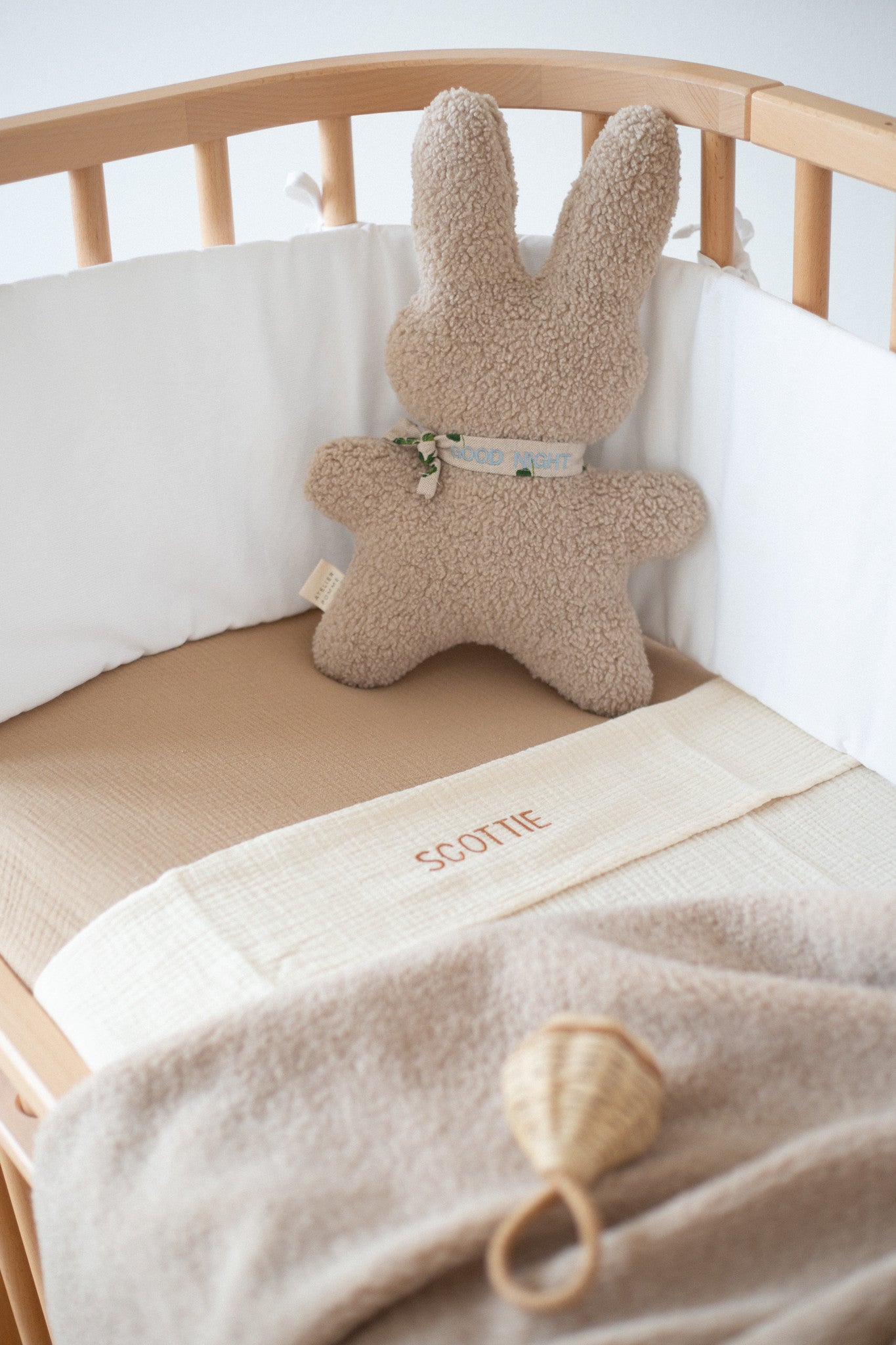 DEAR TEDDY BLANKET  -  CRIB