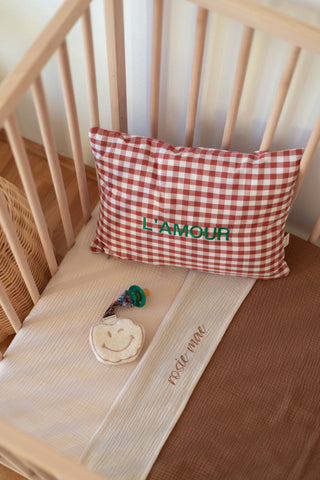 MUSLIN BED SET BETTER BROWNIE - LEDIKANT