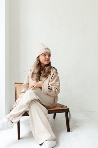 WMN  BEANIE - BONJOUR BEIGE