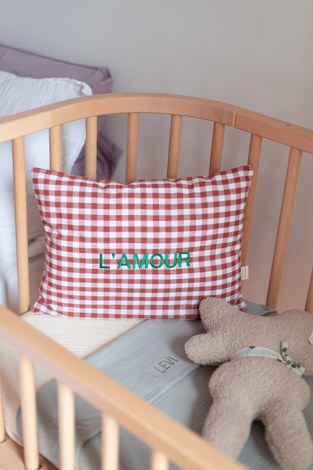 FLAT SHEET CRIB | FEELIN' GREY