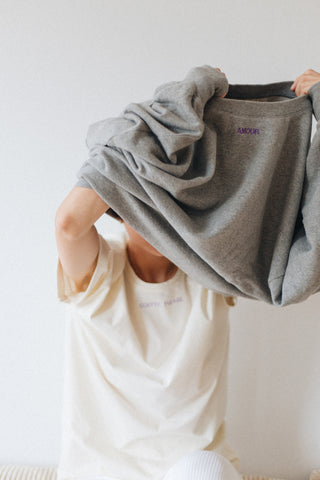 WMN SWEATER - FEELIN' GREY