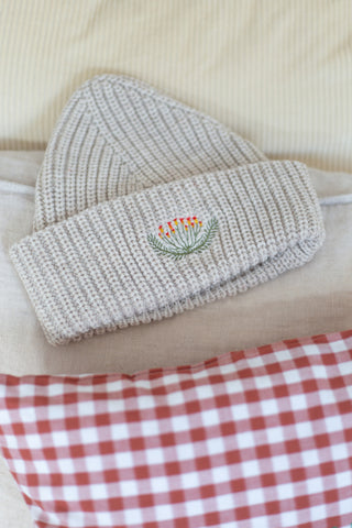 WMN BEANIE - BONJOUR BEIGE