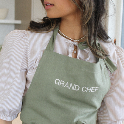 APRON - GRAND CHEF LINEN