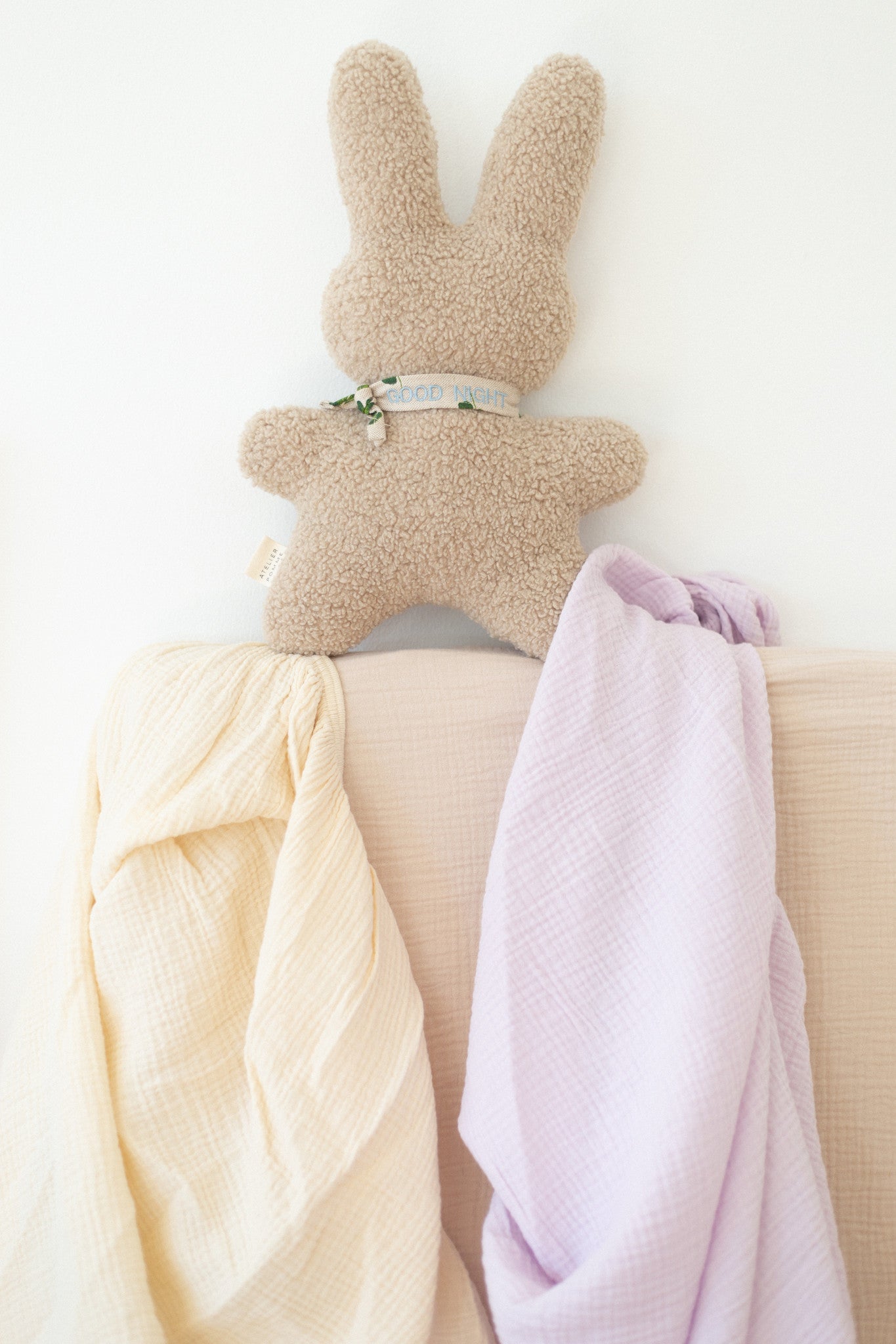 FITTED SHEET COT  - COSY WHITE