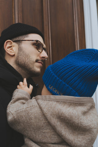 BEANIE  - BOLDLY BLEU