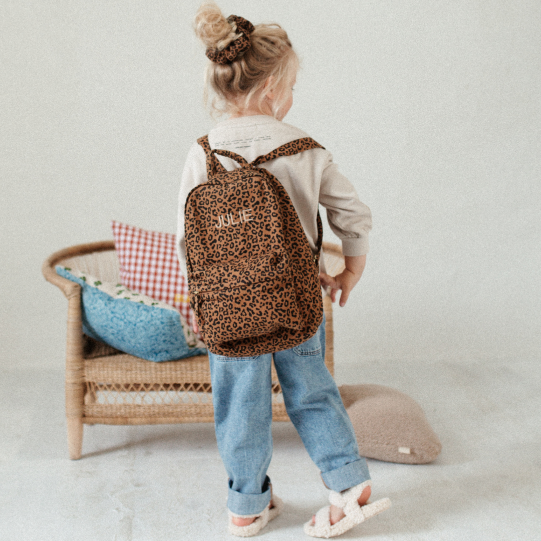 POMME BACKPACK LEOPARD ATELIER POMME