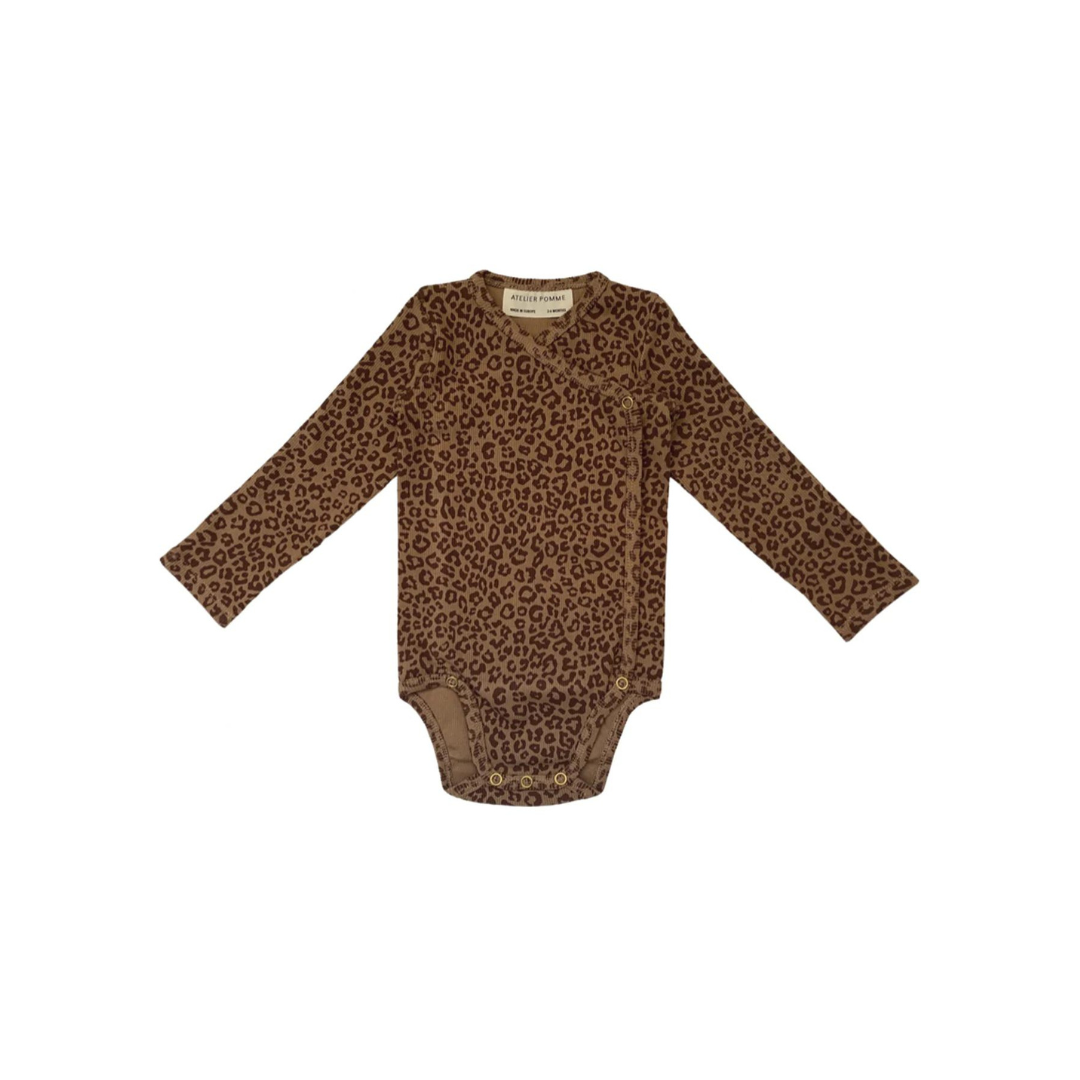 ROMPER WRAP THE BABY  - LEOPARD