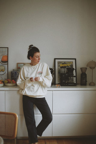 WMN SWEATER - COSY WHITE 