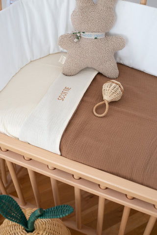 MUSLIN BED SET BETTER BROWNIE - WIEG