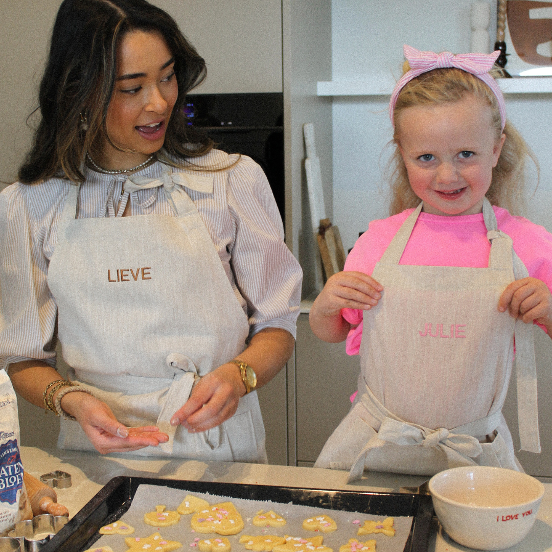 APRON - PETIT CHEF  - LINEN