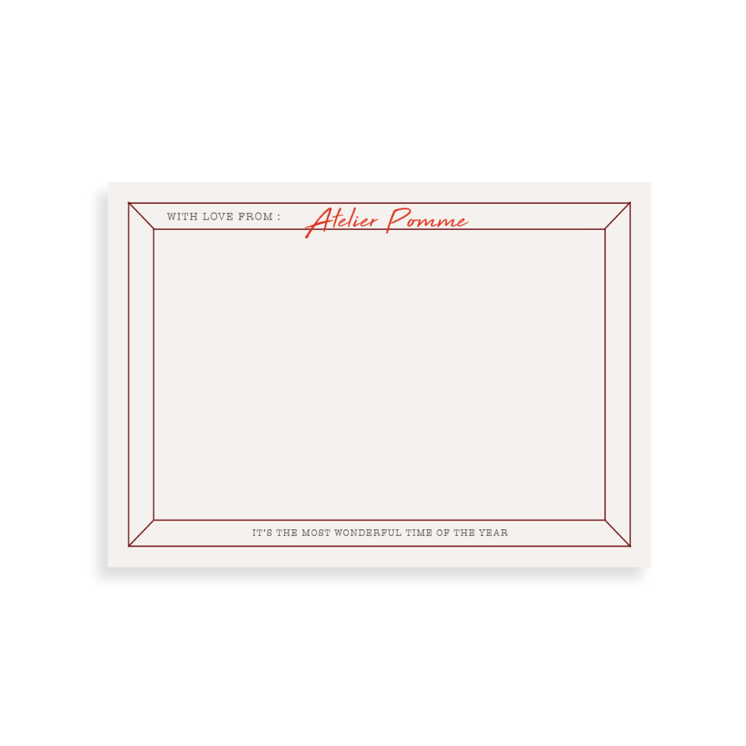 WENSKAART | MERRY CHRISTMAS