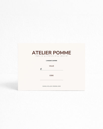 PHYSICAL GIFT CARD | MERCI