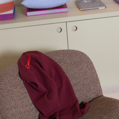 Huge towel | Burgundy boo
