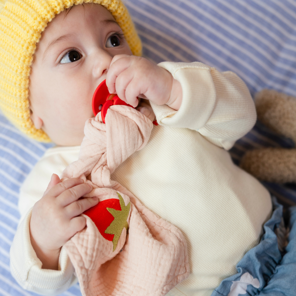 Pacifier cloth cuddle | Pinky promise