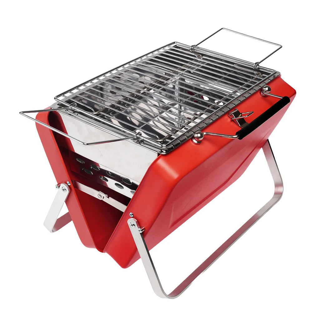 Portable suitcase BBQ