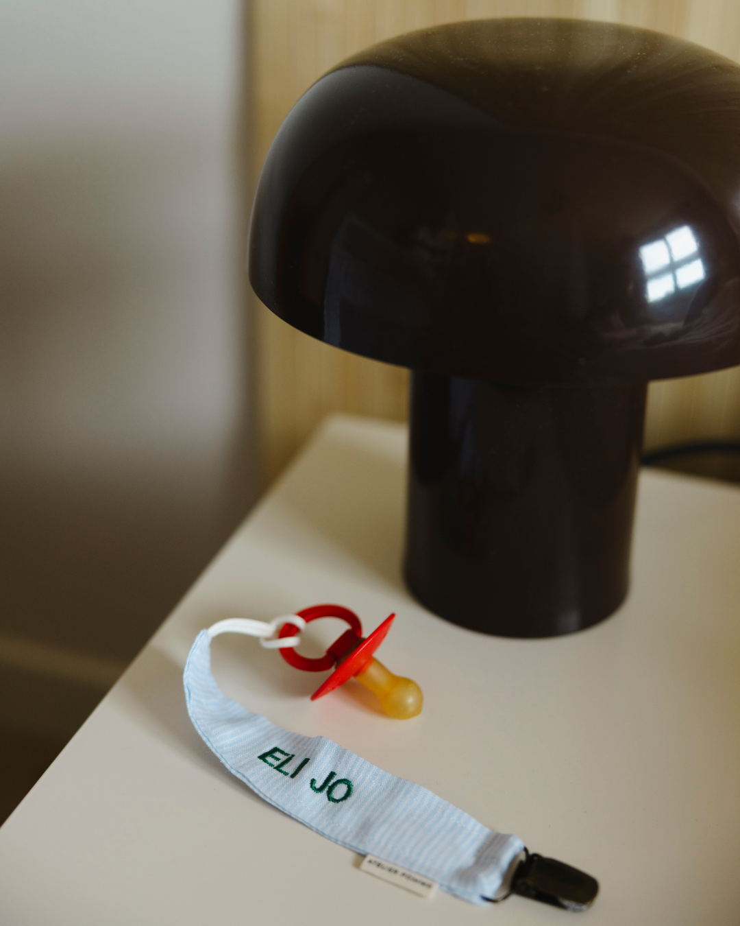 PACIFIER CORD | LOVELY LINEN DREAMY BLUE