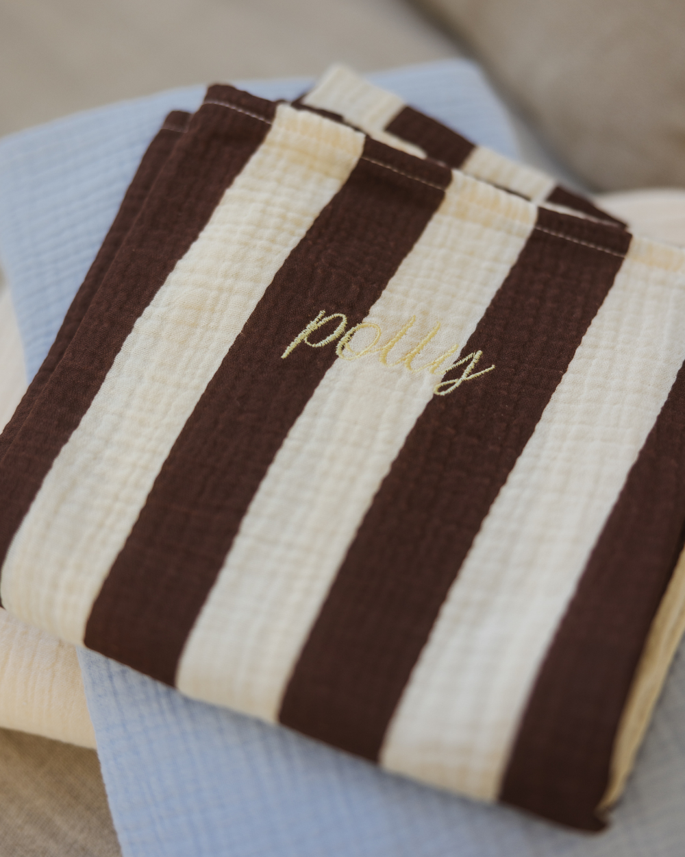 Huge Towel | The Brown Stripe