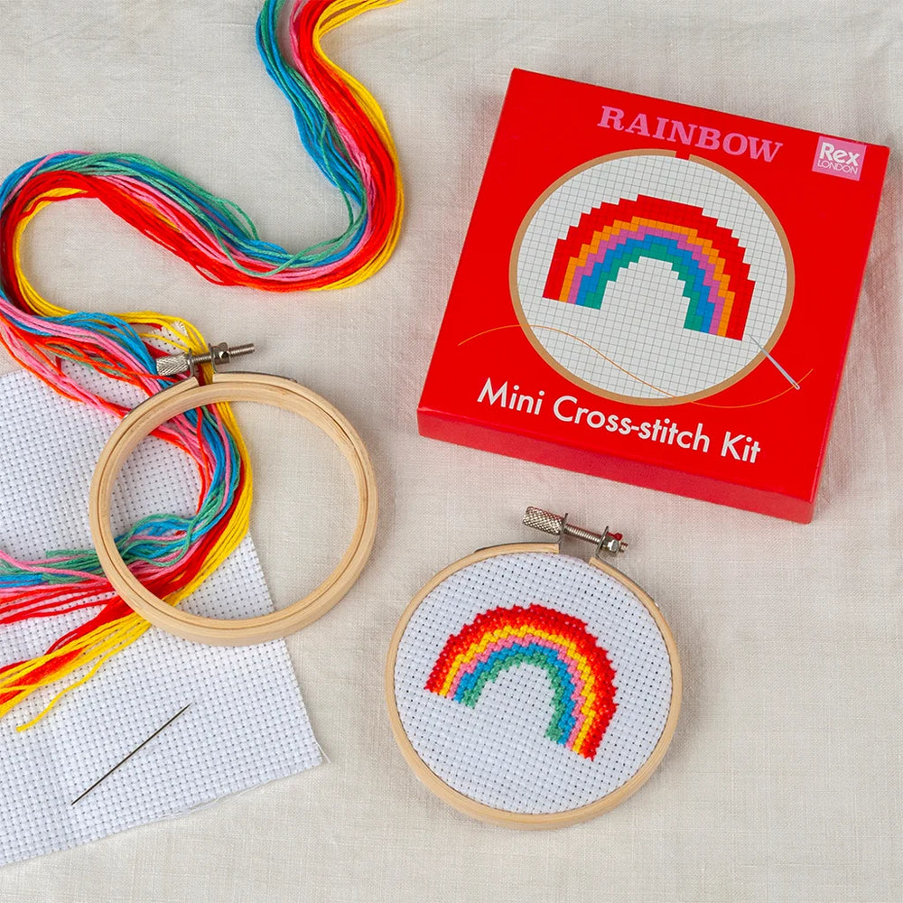 Mini-borduurpakket | Rainbow