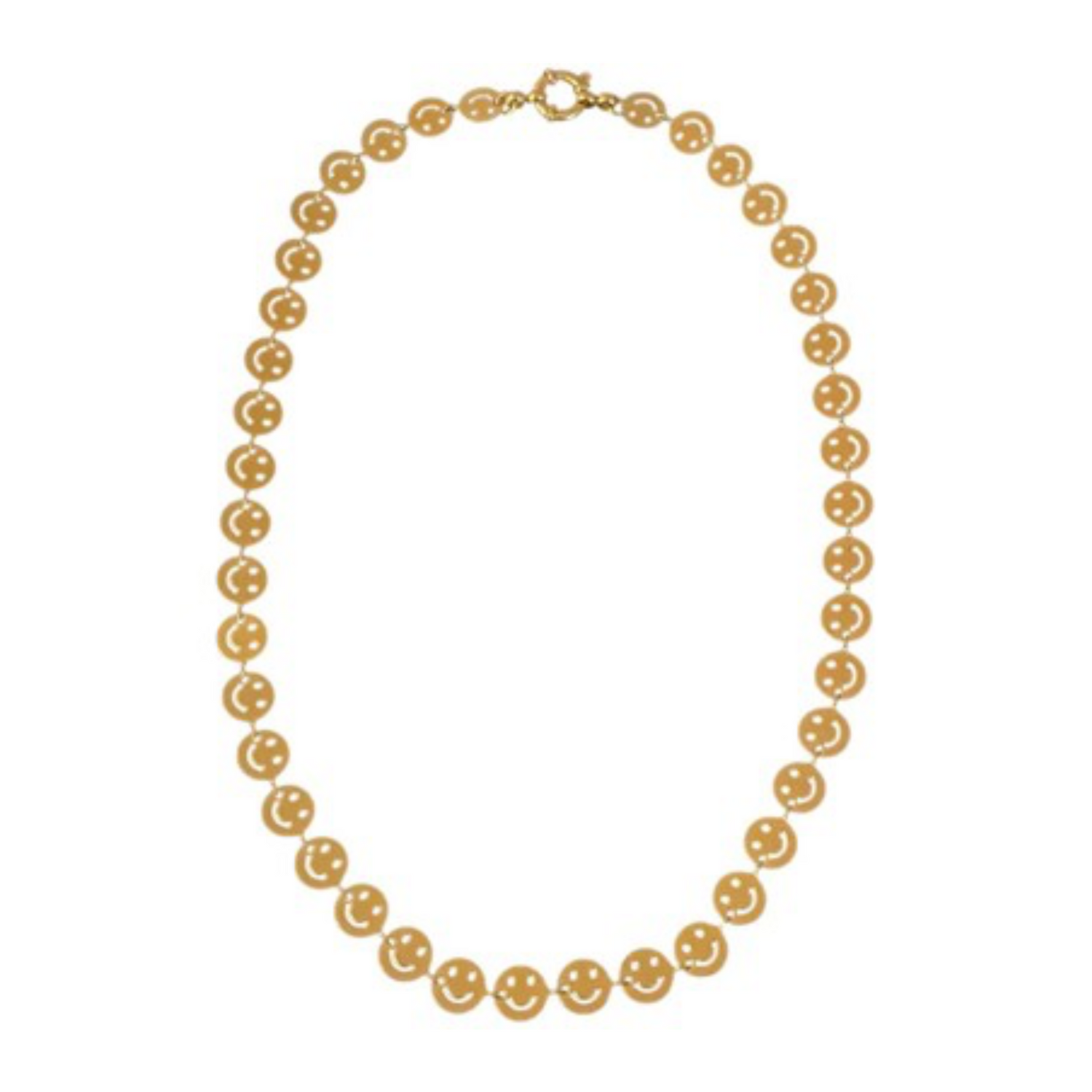 SMILEY GOLDEN NECKLACE