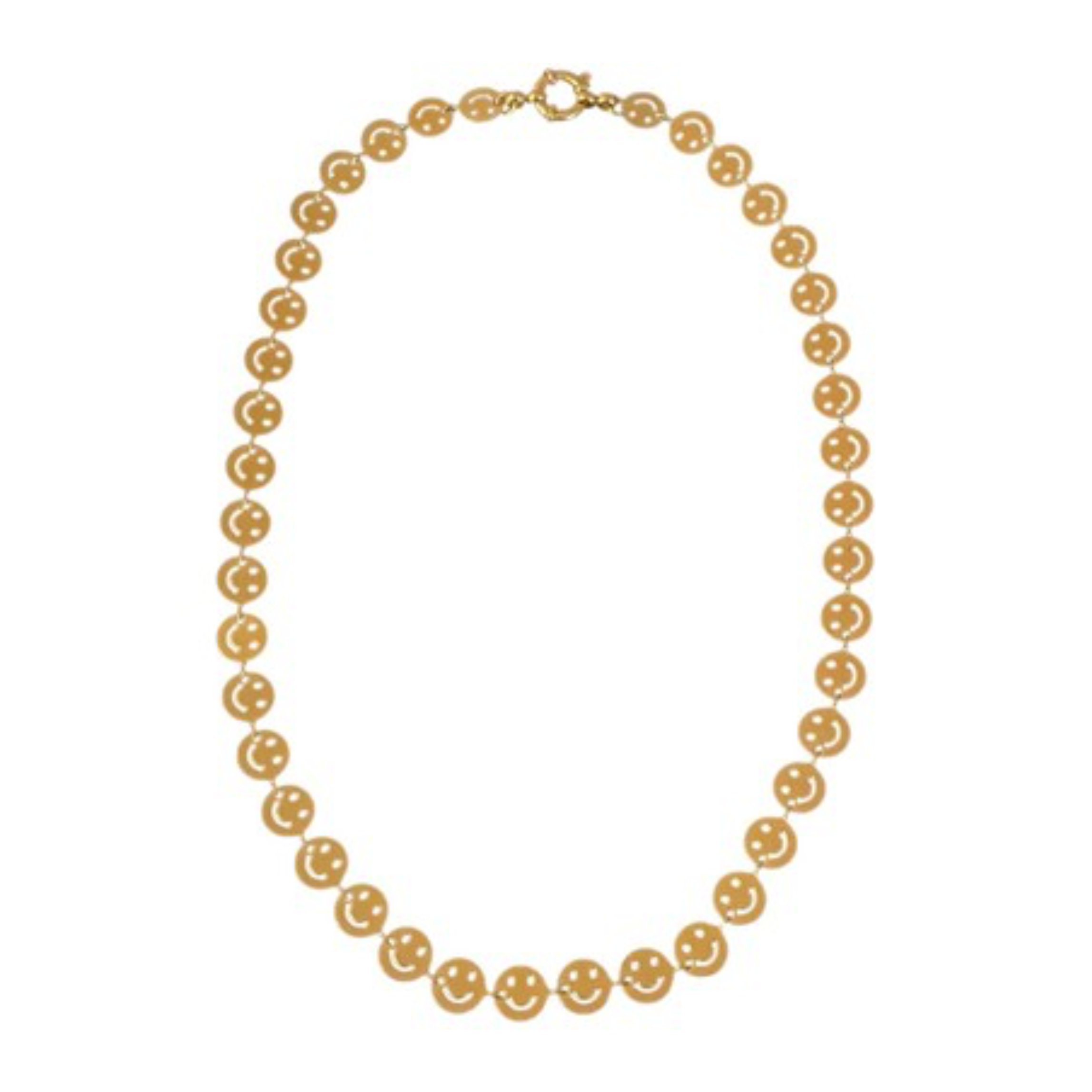 SMILEY GOLDEN NECKLACE