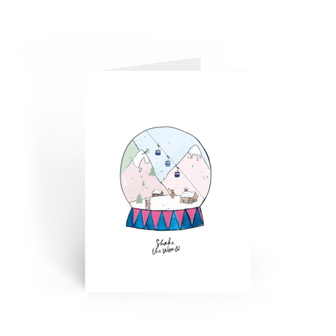 SALE - WENSKAART | MAGIC IN THE GLOBE