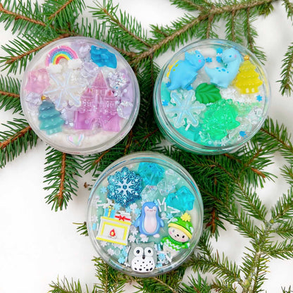 ENCHANTED SNOW FLURRY SURPRISE POT -  KLEI